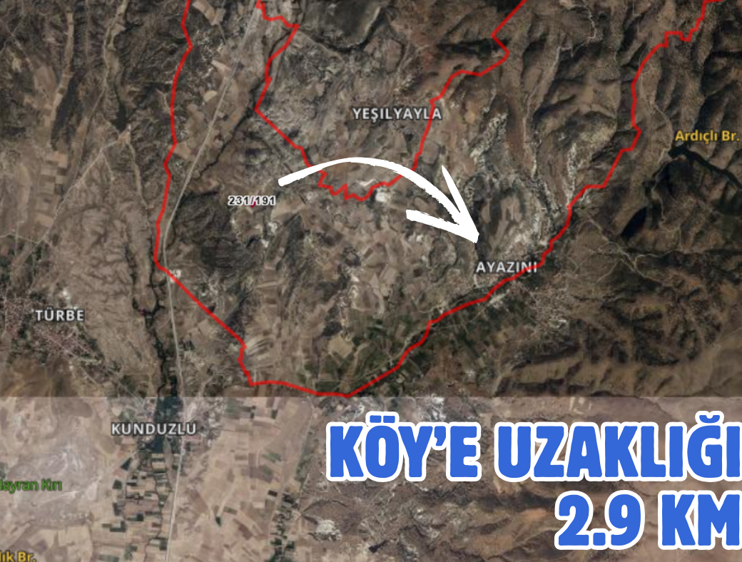 AFYON İHSANİYE AYAZİNİ/FATİH 2.182 M² TARLAMIZ SATILIKTIR - AFYONKARAHİSAR İHSANİYE fotoğraf 2